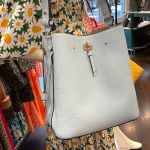 Kate Spade Marti Large Bucket Bag Blue Glow